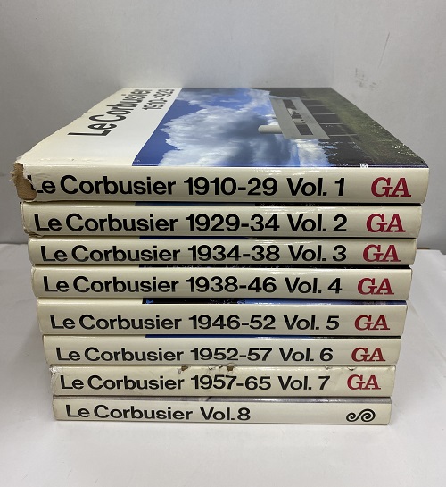 ル・コルビュジエ全作品集 全8冊揃 日本語版 / 古本、中古本、古書籍の