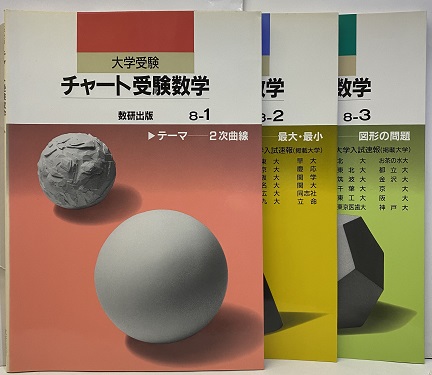大学受験 チャート受験数学(数研出版) 全8冊