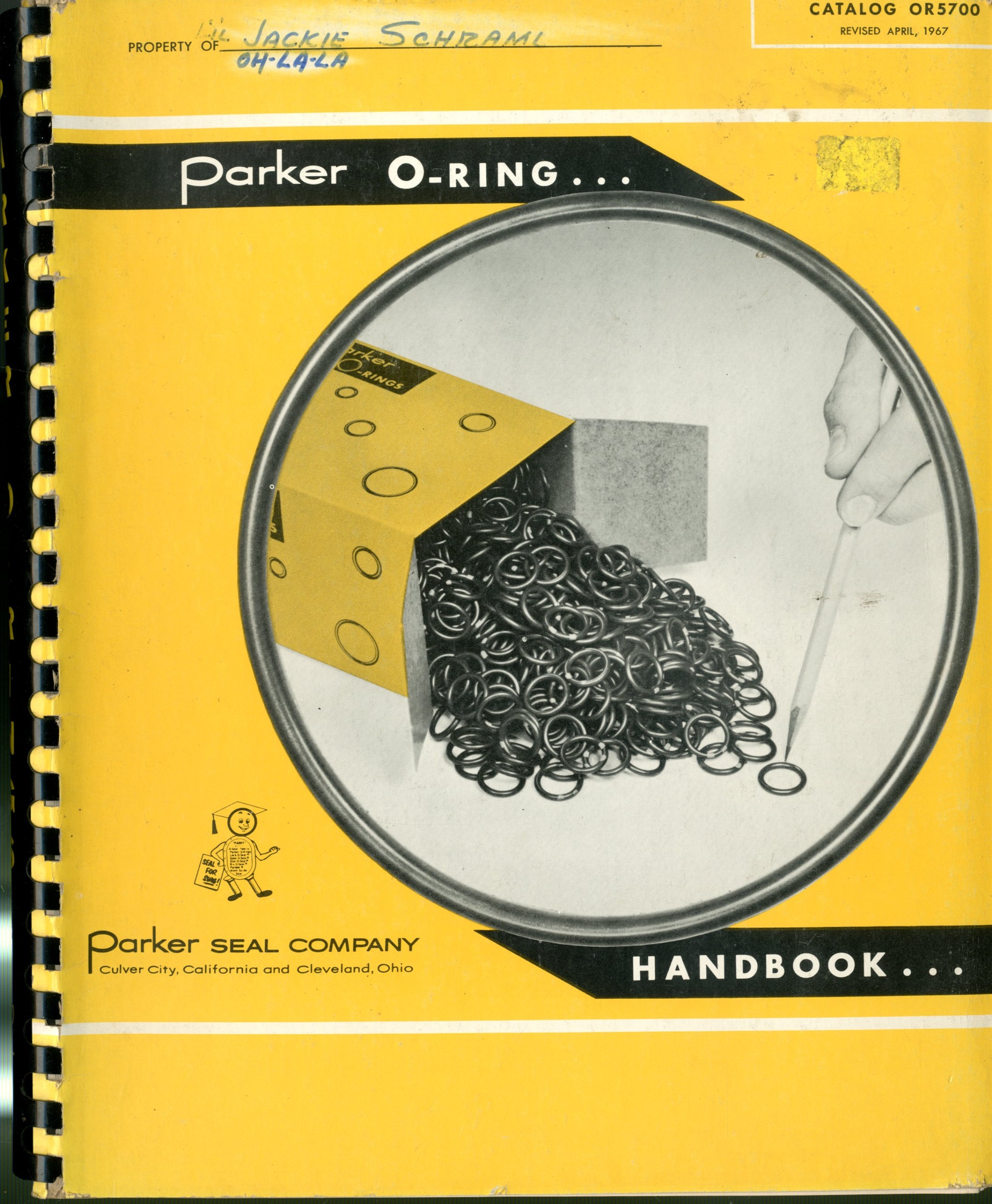 Parker ORing Handbook Catalog OR5700 (Parker Seal Company) / 明倫館書店