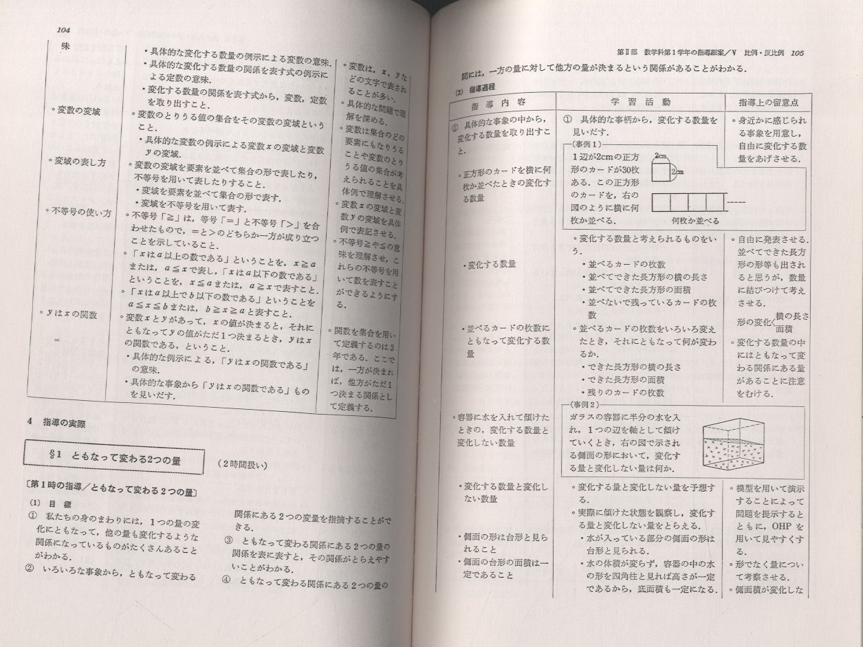明倫館書店 / 中学校数学科指導細案 1年～3年